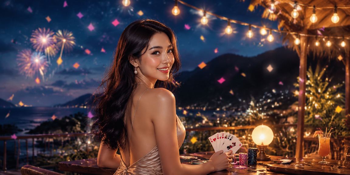 Những người chơi tại lễ hội game bài ở Sapa